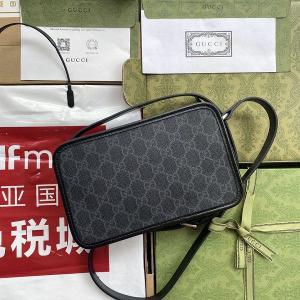 GG shoulder bag black GG Supreme - GB001