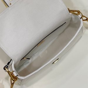 Baguette White FF canvas bag - FB023