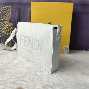 Clutch Pack White FF fabric pouch - FB032