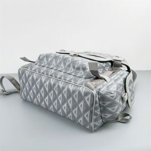 Dior Hit The Road Backpack Gray CD Diamond Canvas - DB014