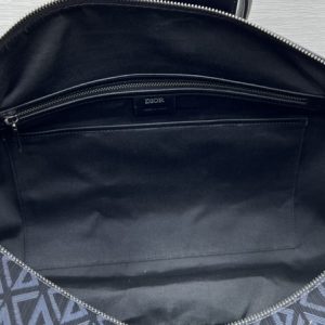 Dior Lingot 50 Duffle bag Black CD Diamond Canvas - DB020