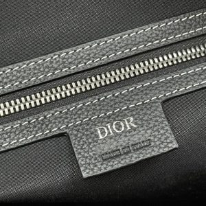 Dior Lingot 50 Duffle bag Black Grained Calfskin - DB022