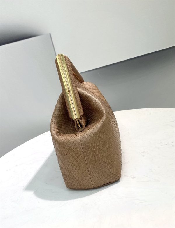 Fendi First Small Beige python bag - FB013