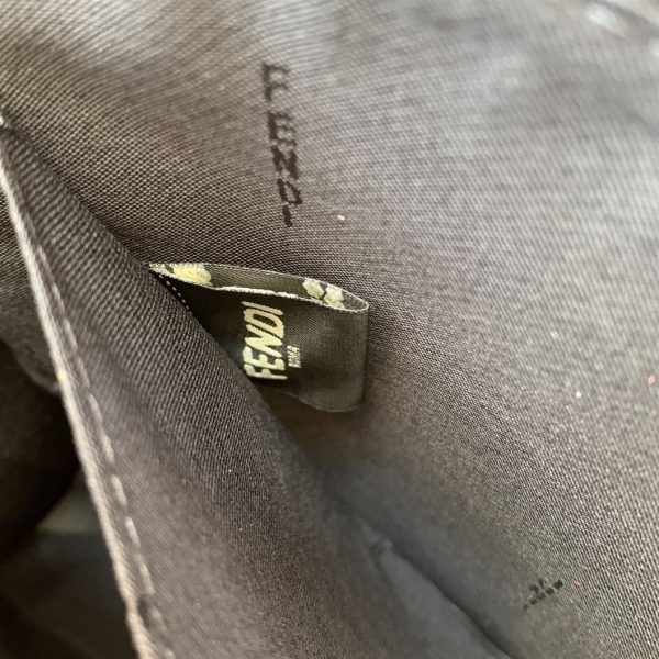 Flat Pouch Grey fabric pouch - FB028
