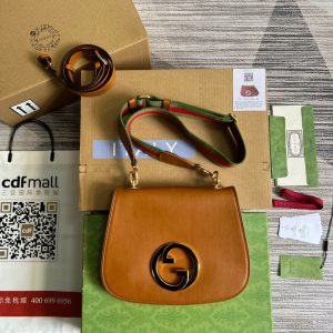 Gucci Blondie medium bag Brown leather - GB039