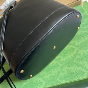 Gucci Diana mini bucket bag Black leather - GB038