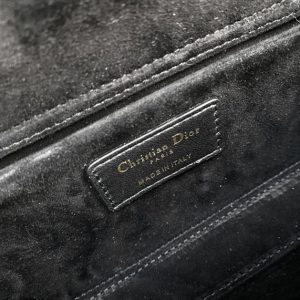 Lady D-Joy bag black lambskin - DB003