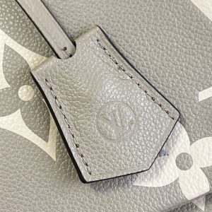 Madeleine MM handbag Dove Gray Crème Beige - LB015