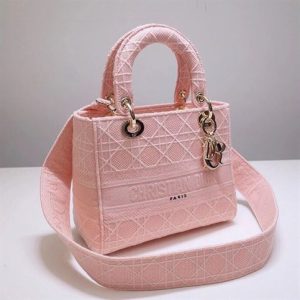 Medium Lady D-Lite bag Pink - DB001