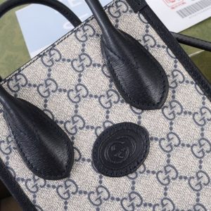 Mini tote bag with Interlocking G - GB016