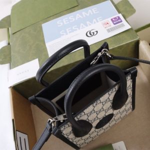 Mini tote bag with Interlocking G - GB016