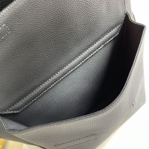 Takeoff Backpack Black grained calf leather - LB032