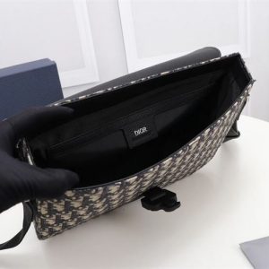 Dior Saddle Messenger bag Beige and Black - DB029