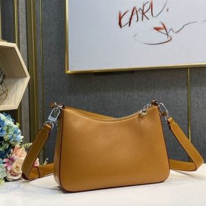 Marelle handbag Honey Gold Epi grained cowhide leather - LB056