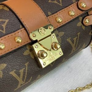 Papillon Trunk handbag Monogram coated canvas - LB052