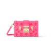 Petite Malle handbag Fluo Pink - LB048