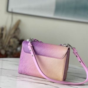 Twist MM handbag Gradient Orange - LB043