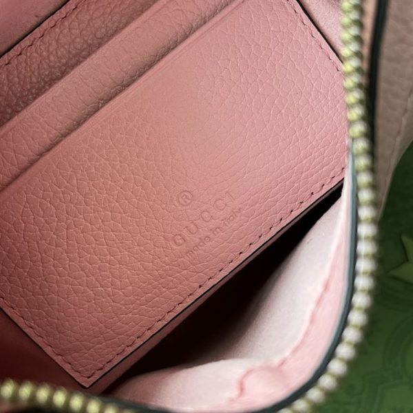 Aphrodite small shoulder bag Light pink soft leather