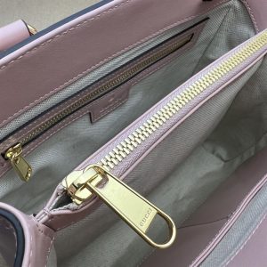 GG matelassé mini top handle bag Pink GG leather - GB124