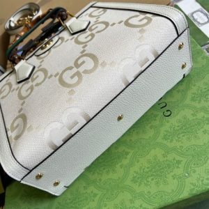 Gucci Diana jumbo GG small tote bag Off-white and ivory - GB173