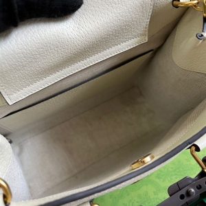 Gucci Diana jumbo GG small tote bag Off-white and ivory - GB173