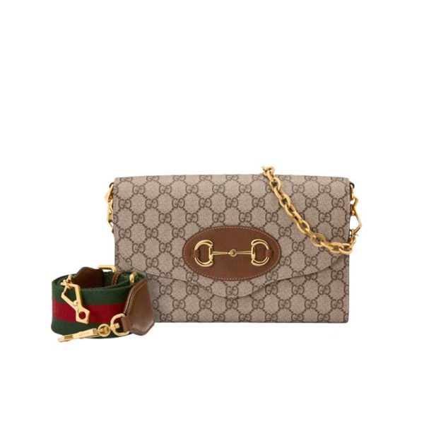 Gucci Horsebit 1955 small bag Beige and ebony