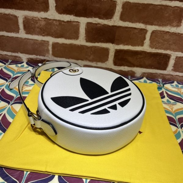 adidas x Gucci Ophidia shoulder bag White leather - GB092