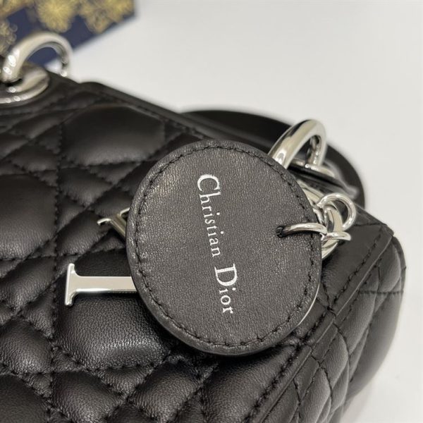 Mini Lady Dior Bag Black Cannage Lambskin - DB054