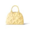 Louis Vuitton Alma BB Banana Yellow Quilted embroidered smooth calf leather - LB079
