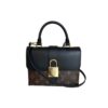 Louis Vuitton Locky BB Black Monogram canvas cowhide leather - LB066