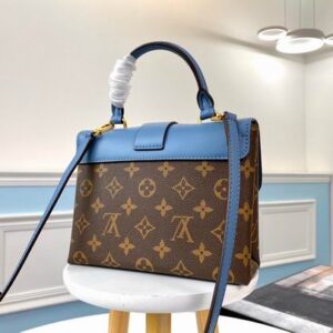 Louis Vuitton Locky BB Bleu Jean Monogram canvas cowhide leather - LB069