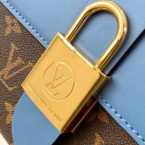 Louis Vuitton Locky BB Bleu Jean Monogram canvas cowhide leather - LB069