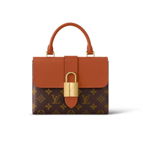 Louis Vuitton Locky BB Caramel Brown Monogram canvas cowhide leather - LB067