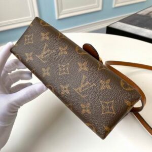 Louis Vuitton Locky BB Caramel Brown Monogram canvas cowhide leather - LB067