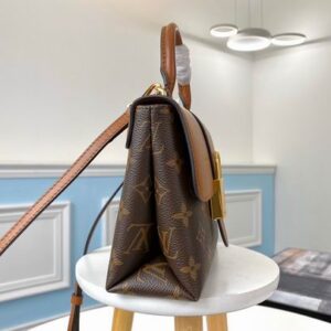 Louis Vuitton Locky BB Caramel Brown Monogram canvas cowhide leather - LB067