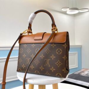 Louis Vuitton Locky BB Caramel Brown Monogram canvas cowhide leather - LB067