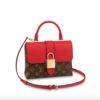 Louis Vuitton Locky BB Coquelicot Red Monogram canvas cowhide leather - LB070