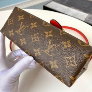 Louis Vuitton Locky BB Coquelicot Red Monogram canvas cowhide leather - LB070