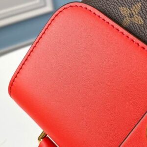 Louis Vuitton Locky BB Coquelicot Red Monogram canvas cowhide leather - LB070