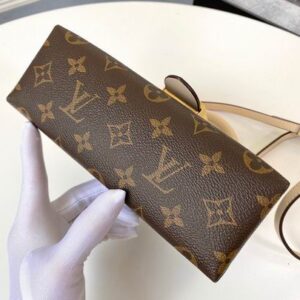 Louis Vuitton Locky BB Crème Beige Monogram canvas cowhide leather - LB071