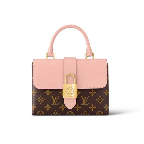 Louis Vuitton Locky BB Rose Poudré Monogram canvas cowhide leather - LB068