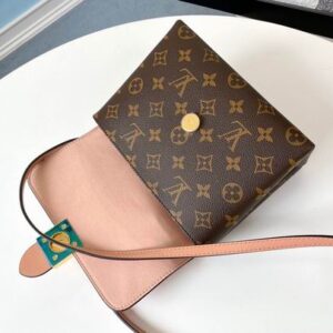 Louis Vuitton Locky BB Rose Poudré Monogram canvas cowhide leather - LB068