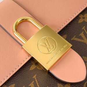 Louis Vuitton Locky BB Rose Poudré Monogram canvas cowhide leather - LB068