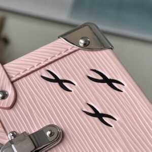 Louis Vuitton Petite Malle Pink Pearlescent Epi Leather - LB107