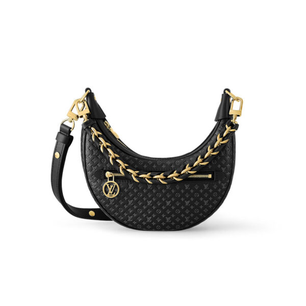 Louis Vuitton Loop Baguette Black Calfskin - LB116