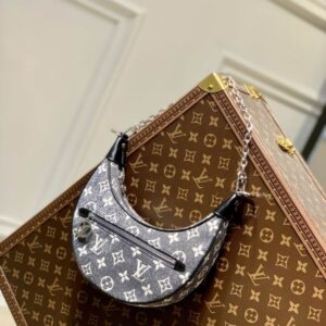 Louis Vuitton Loop Grey Monogram Denim - LB119