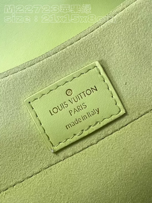 LV Hide and Seek Epi Green Handbag