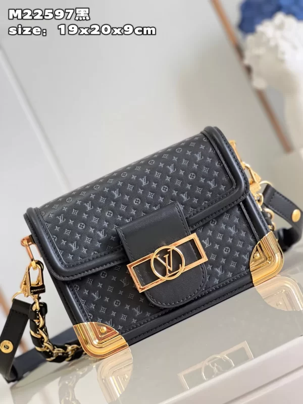 LV Mini Dauphine Black Bag