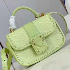 LV Hide and Seek Epi Green Handbag