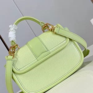 LV Hide and Seek Epi Green Handbag